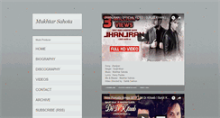 Desktop Screenshot of mukhtarsahota.com
